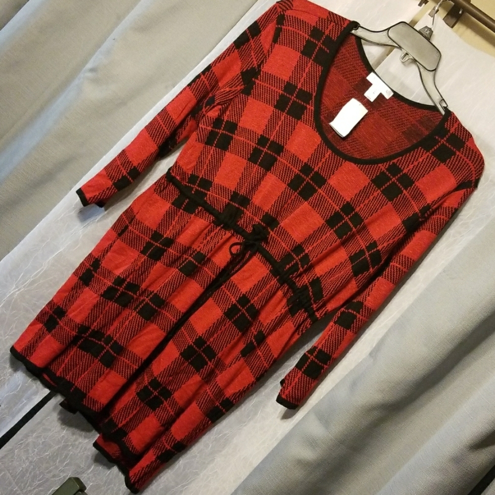 NWT Motherhood Maternity sweater shirt-dress
